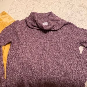 Old Navy purple sweater dress